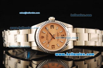 Rolex Air King Automatic Movement Full Steel with ETA Coating Case and Stick/Arabic Numeral Markers