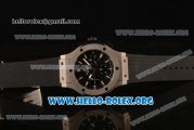 Hublot Big Bang Chronograph Swiss Valjoux 7750 Automatic Steel Case with Carbon Fiber Dial and Black Rubber Strap (YF)