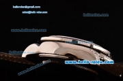 Rolex Daytona Rainbow Chrono Swiss Valjoux 7750-SHG Automatic Steel Case with Gray Dial Diamond Markers and Colorful Diamond Bezel