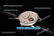 Vacheron Constantin Patrimony Tourbillon Swiss ETA 2824 Automatic Steel Case with White Dial and Silver Stick Markers