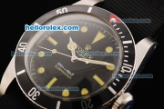 Rolex Submariner Oyster Perpetual Swiss ETA 2836 Automatic Movement Stainless Steel Case with Black Dial and Yellow Markers