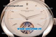 Vacheron Constantin Malte Tourbillon Asia Automatic Steel Case with Stick Markers and White Dial