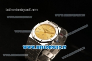 Audemars Piguet Royal Oak Swiss Ronda 763 Quartz Champagne Dial Steel Band