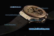 Hublot Big Bang Chronograph Swiss Valjoux 7750 Automatic Movement Titanium Case with Black Rubber Strap-Limited Edition