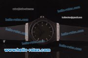 Hublot Classic Fusion Asia 2813 Automatic PVD Case with Black Dial and Black Rubber Strap