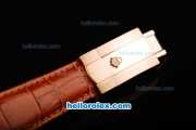 Rolex Datejust Automatic Movement ETA Coating Case with Diamond Markers-Diamond Bezel