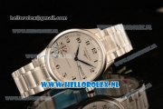 Longines Master 2824 Auto Steel Case with White Dial and Steel Bracelet