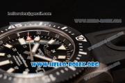 1:1 Breitling Superocean 44 Special Blacksteel Swiss ETA 2824 Automatic PVD Case with Black Dial and Black Rubber Strap (GF)