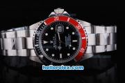 Rolex Submariner Oyster Perpetual Date Chronometer Automatic Movement with Black Dial and White Marking