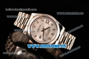 Rolex Datejust II Asia 2813 Automatic Steel Case/Bracelet with White Dial and Diamonds Markers