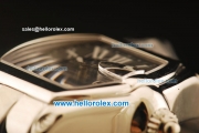 Cartier Roadster Swiss ETA 2836 Automatic Full Steel with Black Dial and White Roman Markers