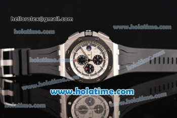 Audemars Piguet Royal Oak Offshore Chrono Swiss Valjoux 7750 Automatic Steel Case with Stick Markers and PVD Bezel- 1:1 Best Edition (NOOB)