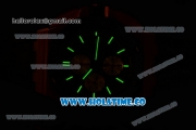 Audemars Piguet Royal Oak Offshore Chrono Clone AP Calibre 3126 Automatic Rose Gold Case with Black Dial and White Stick Markers (NOOB)