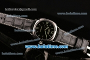 Panerai PAM388 Radiomir Black Seal 3 Days Clone P.9000 Automatic Steel Case with Black Leahter Strap and Black Dial - 1:1 Original (Z)