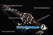 IWC Pilot's Watch Chrono Swiss Valjoux 7750 Automatic Steel Case with Grey Dial and White Arabic Numeral Markers (BP)