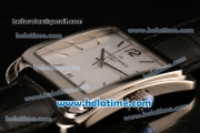 Vacheron Constantin Historiques Toledo Miyota Quartz Steel Case with Stick Markers and White Dial