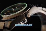 Rolex Milgauss Automatic Movement Full Black PVD with Black Dial and Green Sapphire - Bamford Limited Edition