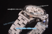 Breitling Colt Tourbillon Automatic Steel Case and Strap with White Dial