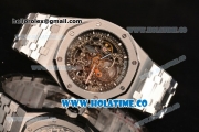 Audemars Piguet Royal Oak 41MM Asia Automatic Full Steel with Silver Markers and Skeleton Dial