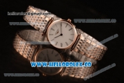 Longines La Grande Classique SWISS QUARTZ Two Tone Case with White Dial and Two Tone Bracelet