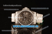 Rolex GMT Master II All Diamond With Swiss ETA 2836 Automatic Steel 116769TBR