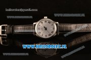 Chopard L.U.C 9015 Auto Steel Case with Grey Dial and Black Leather Strap - 1:1 Original (JF) Chopard L.U.C 9015 Auto Steel Case with Grey Dial and Black Leather Strap - 1:1 Original (JF)
