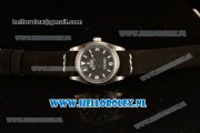 Rolex Explorer Steel Case 2813 Auto with Black Dial and Black Nylon Strap