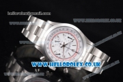 Rolex Pre-Daytona Chrono Miyota OS20 Quartz Stainless Steel Case/Bracelet with White Dial