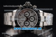 Rolex Daytona Swiss Valjoux 7750 Automatic Stainless Steel Case/Bracelet with White Dial and Stick Markers