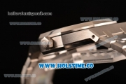 Audemars Piguet Royal Oak 41 MM Clone AP Calibre 3120 Automatic Steel Case/Bracelet with Black Dial and Stick Markers - 1:1 Original (JF)