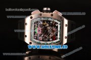 Richard Mille RM005 FM Asia Automatic Steel Case with Skeleton Dial and Green Inner Bezel