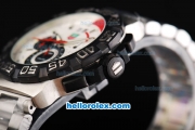 Tag Heuer Formula Automatic Movement with White Dial- Kimi Raikkonen