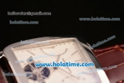 Vacheron Constantin Historiques Toledo Tourbillon Asia ST25 Automatic Steel Case with White Dial and Silver Markers