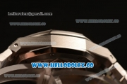 Audemars Piguet Royal Oak Clone AP Calibre 3120 Automatic Steel Case with White Dial and Steel Bracelet (EF)