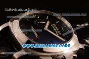 Panerai Luminor Marina 1950 3 Days Automatic Asia Automatic Steel Case with Black Dial and Black Leather Strap PAM 312