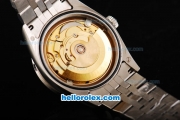 Rolex Datejust Automatic Movement Swiss Coating with Black Diamond Bezel and Diamond Dial