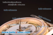 Rolex Day-Date Swiss ETA 2836 Automatic Movement Full Rose Gold with Diamond Bezel/Strap and MOP Dial