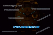 Rolex Day-Date Asia 2813 Automatic Yellow Gold Case/Bracelet with Yellow Gold Dial and Stick Markers (BP)