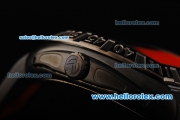 Franck Muller Conquistador F1 Singapore GP Chronograph Miyota Quartz Movement PVD Case with White Dial and Black Arabic Numerals