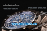 Audemars Piguet Royal Oak Perpetual Calendar Asia Automatic PVD Case with Blue Dial and PVD Bracelet