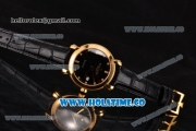 Vacheron Constantin Malte Swiss ETA 2824 Automatic Yellow Gold Case with Diamonds Markers and Black Dial