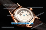 Jaeger-LECoultre Master Asia ST17 With Tourbillon Automatic Rose Gold Case with Stick Markers and White Dial