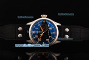 IWC Big Pilot Swiss Valjoux 7750 Automatic Movement Steel Case with Black Dial and Orange Markers-Limited Edition