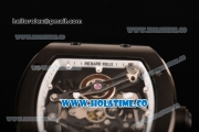 Richard Mille RM 038 Asia Automatic PVD Case with Skeleton Dial and White Inner Bezel - Dot Markers