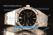 Audemars Piguet Royal Oak 41 4302 1:1 Clone Black Dial Steel Case and Bracelet