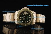 Rolex Submariner Swiss ETA 2836 Automatic Movement Steel Case with Green Dial and Green Cermaic Bezel