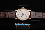 Vacheron Constantin Patrimony Manual Winding Rose Gold Case with White Dial Vacheron Constantin Patrimony Manual Winding Rose Gold Case with White Dial