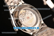 Longines Master Swiss ETA 2824 Automatic Full Steel with White Dial and Diamonds Markers