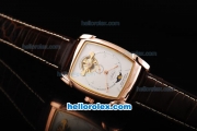 Parmigiani Kalpa XL Tourbillon Automatic Rose Gold Case with White Dial