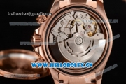 Rolex Cosmograph Daytona Swiss Valjoux 7750 Automatic Rose Gold Case/Bracelet with Rose Gold Dial and Stick Markers (BP)
